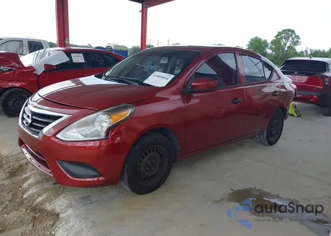 2019 Nissan Versa 1.6 S+ z USA, uszkodzony, nr VIN 3N1CN7AP2KL834878
